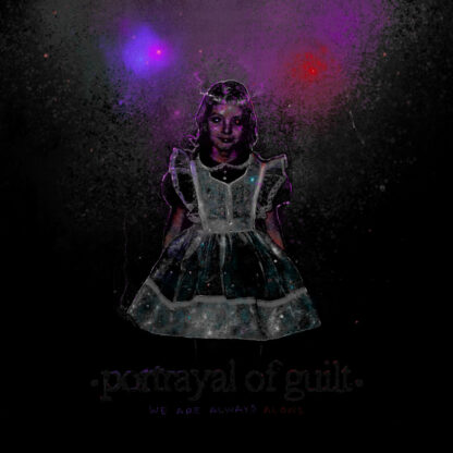 PORTRAYAL OF GUILT We Are Always Alone - Vinyl LP (half black half silver red splatter)
