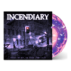 INCENDIARY Change The Way You Think About Pain - Vinyl LP (violet blue pink mix white splatter)