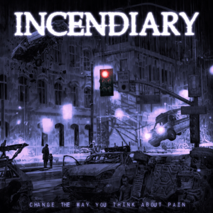 INCENDIARY Change The Way You Think About Pain - Vinyl LP (violet blue pink mix white splatter | cloudy red)