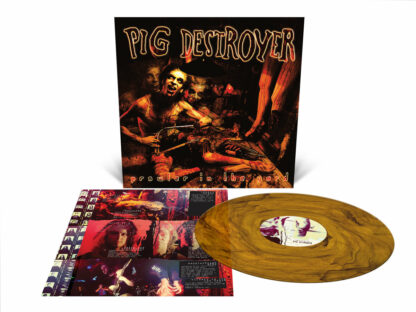 PIG DESTROYER Prowler In The Yard - Vinyl LP (orange black smoke)