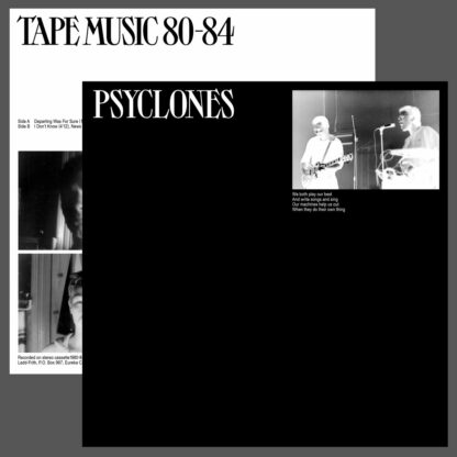 PSYCLONES Tape Music 1980-1984 - Vinyl LP (black)