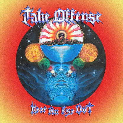 TAKE OFFENSE Keep An Eye Out - Vinyl LP (clear red yellow splatter)