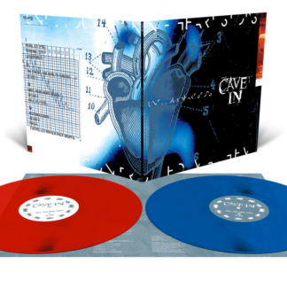 CAVE IN Until Your Heart Stops deluxe edition Vinyl 2xLP blood red sea blue