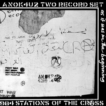 CRASS Stations Of The Crass - Vinyl 2xLP (black)