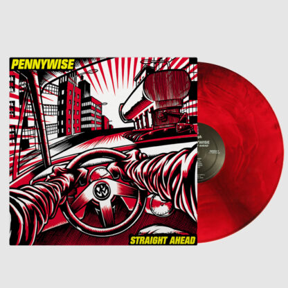 PENNYWISE Straight Ahead - Vinyl LP (red black galaxy)