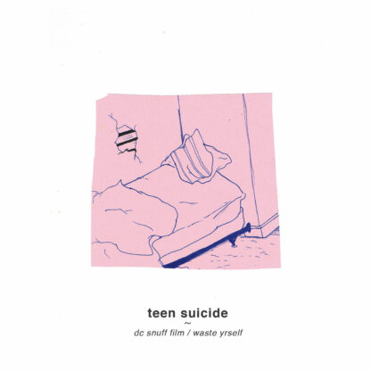 TEEN SUICIDE Dc Snuff Film / Waste Yrself - Vinyl LP (coke bottle green)