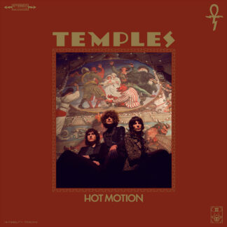TEMPLES Hot Motion - Vinyl LP (transparent red black marble)