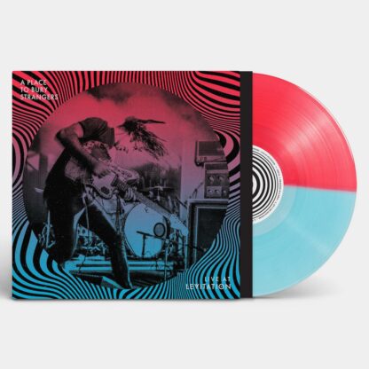 A PLACE TO BURY STRANGERS Live At Levitation - Vinyl LP (neon coral light blue half half)