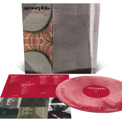 AMORPHIS Am Universum - Vinyl LP (bone white oxblood galaxy merge)