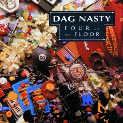 DAG NASTY Four On The Floor - Vinyl LP (translucent yellow)