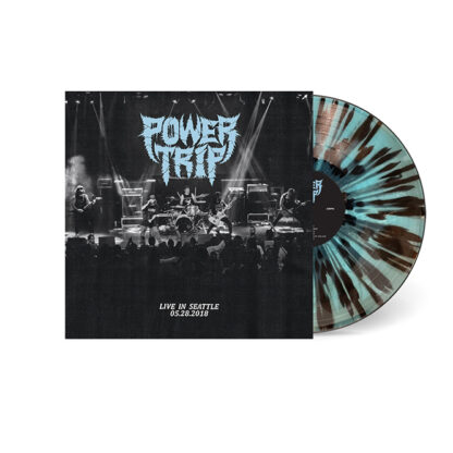 POWER TRIP Live In Seattle - Vinyl LP (blue black splatter)