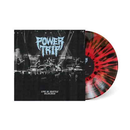 POWER TRIP Live In Seattle - Vinyl LP (red black splatter)