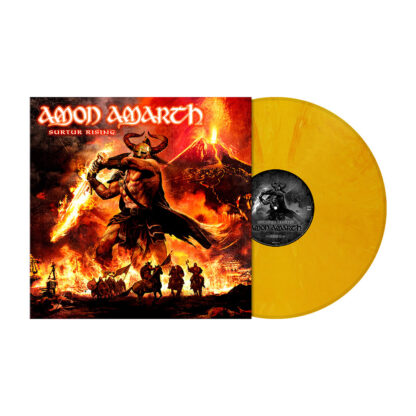AMON AMARTH Surtur Rising - Vinyl LP (sun yellow marble)