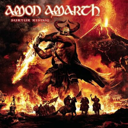 AMON AMARTH Surtur Rising - Vinyl LP (sun yellow marble)