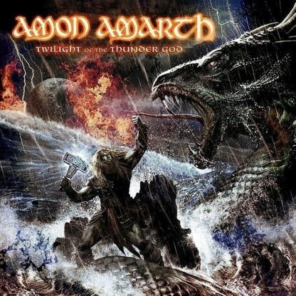 AMON AMARTH Twilight Of The Thunder God - Vinyl LP (grey blue marble)