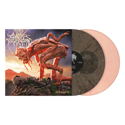 CATTLE DECAPITATION Terrasite - Vinyl 2xLP (black ash skin marble)