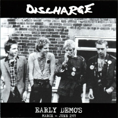 DISCHARGE Early Demos - March / June 1977 - Vinyl LP (red)
