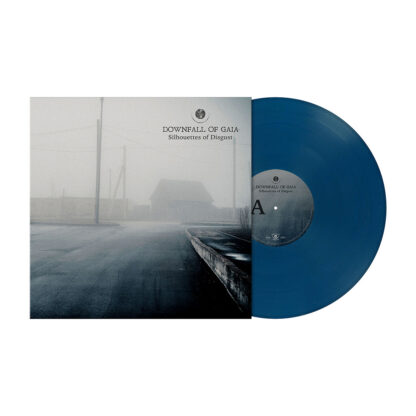 DOWNFALL OF GAIA Silhouettes Of Disgust - Vinyl LP (blue green marble)