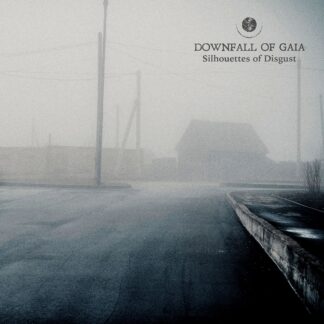 DOWNFALL OF GAIA Silhouettes Of Disgust - Vinyl LP (blue green marble)