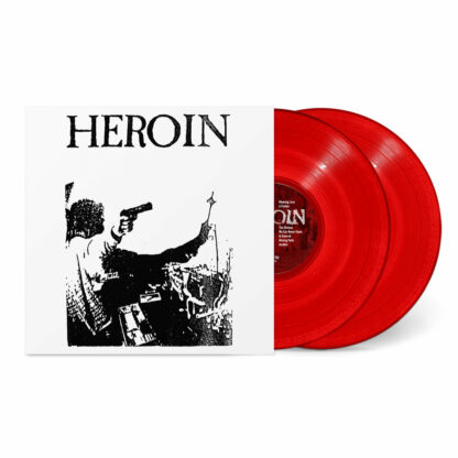 HEROIN Discography - Vinyl 2xLP (transparent red)