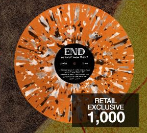 END The Sin Of Human Frailty - Vinyl LP (orange silver white black splatter)