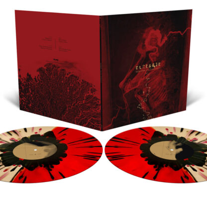 ULCERATE Shrines of Paralysis - Vinyl 2xLP (black inside translucent gold and blood red half 'n half with red, metallic gold and black splatter)