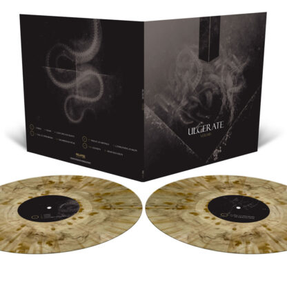 ULCERATE Shrines of Paralysis - Vinyl 2xLP (black inside translucent gold and blood red half 'n half with red, metallic gold and black splatter)