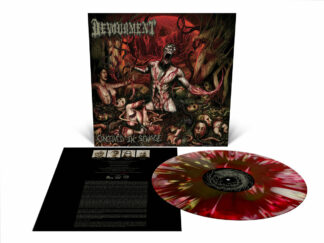 DEVOURMENT Conceived In Sewage - Vinyl LP (swamp green red bone white merge swamp green red bone white splatter)