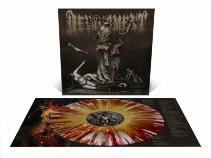 DEVOURMENT Obscene Majesty - Vinyl LP (metallic gold brown bone white merge red oxblood bone white splatter)