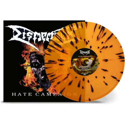 DISMEMBER Hate Campaign (reissue) - Vinyl LP (transparent orange black splatter)