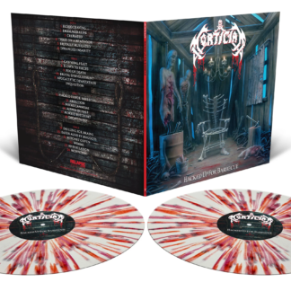 MORTICIAN Hacked Up For Barbecue - Vinyl 2xLP (white orange magenta dark grey splatter)