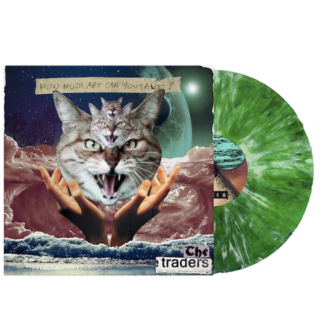 THE TRADERS How Much Art Can You Take - Vinyl LP (transparent green solid green white marble)