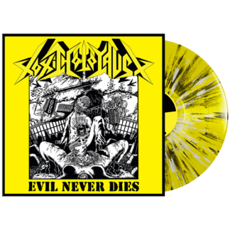 TOXIC HOLOCAUST Evil Never Dies - Vinyl LP (yellow black white splatter)