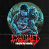 EXHUMED Death Revenge - Vinyl LP (sea blue black ice quad effect red bone white cyan blue splatter)