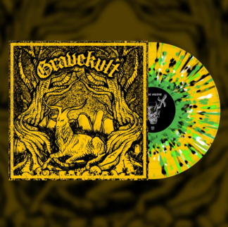 GRAVEKULT S/t - Vinyl LP (yellow green white black splatter)