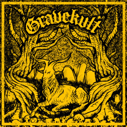 GRAVEKULT S/t - Vinyl LP (yellow green white black splatter)