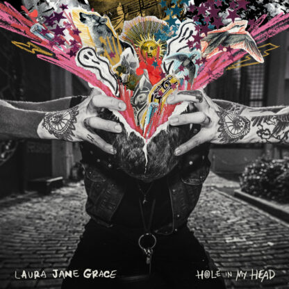 LAURA JANE GRACE Hole In My Head - Vinyl LP (clear pink splatter | black)