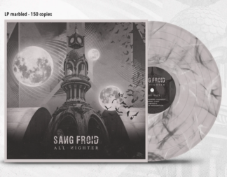 SANG FROID All-Nighter - Vinyl LP (silver black white marble)