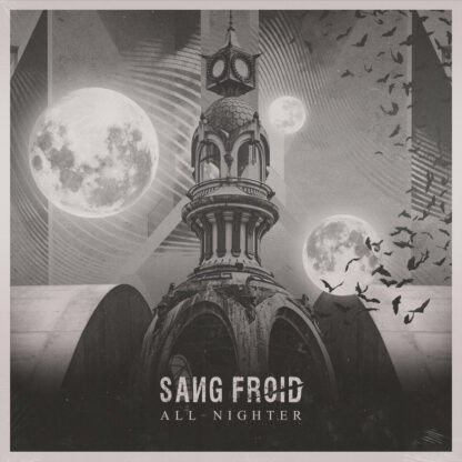 SANG FROID All-Nighter - Vinyl LP (silver black white marble)