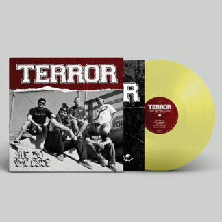 TERROR Live By The Code - 10 year anniversary edition - Vinyl LP (transparent yellow)