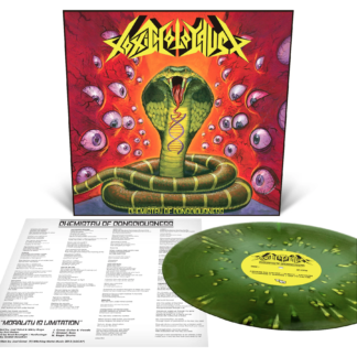 TOXIC HOLOCAUST Chemistry Of Consciousness - Vinyl LP (swamp green olive green merge neon yellow highlighter yellow canary yellow splatter)