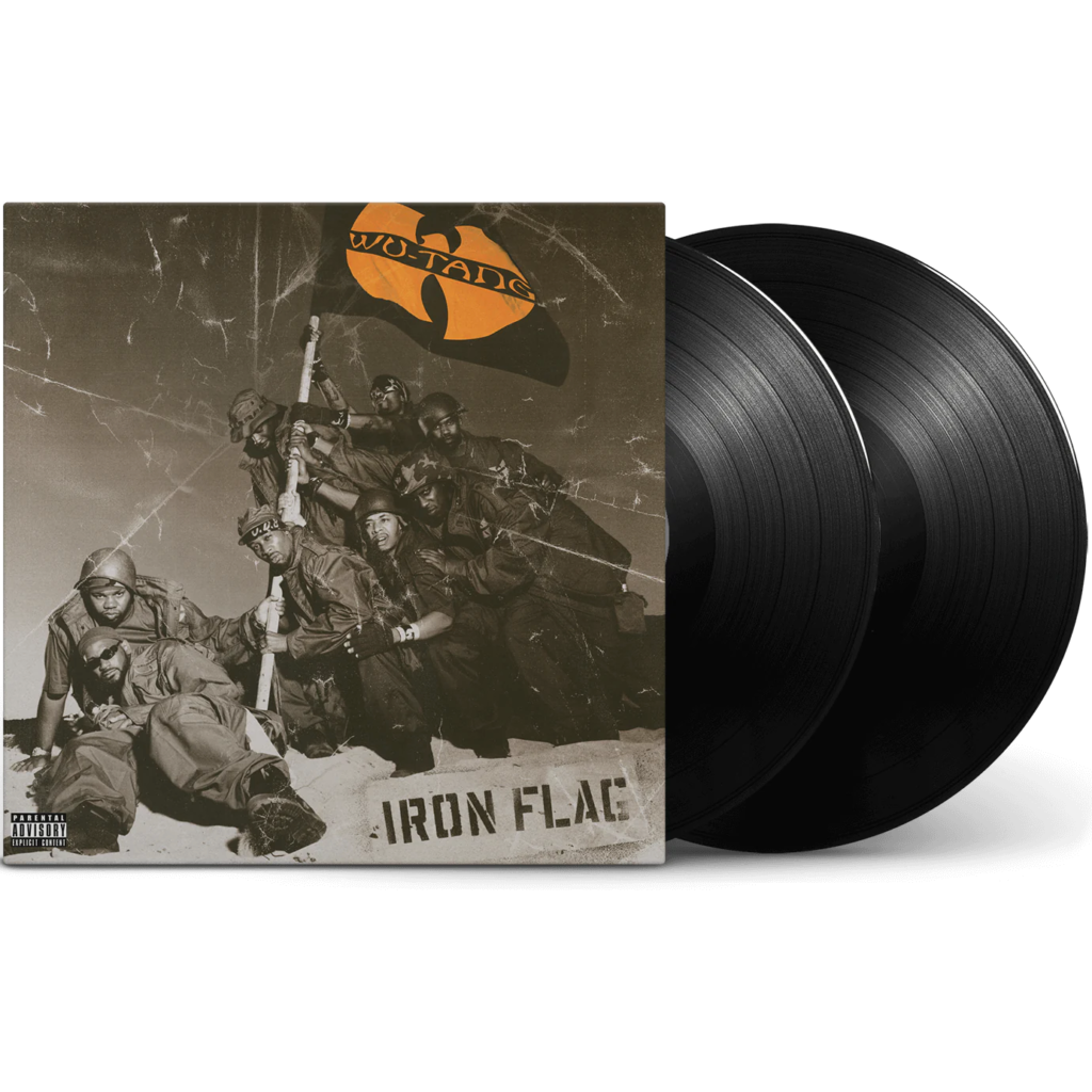 WU TANG CLAN Iron Flag Vinyl 2xLP black Bigo t Records wu-tang-clan-iron-flag-vinyl-2xlp-black-bigo-t-records