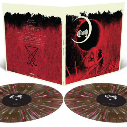 COUGH Ritual Abuse - Vinyl 2xLP (black ice neon magenta bone white magenta splatter)