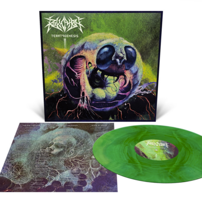 REVOCATION Teratogenesis - Vinyl LP (kelly green yellow galaxy)