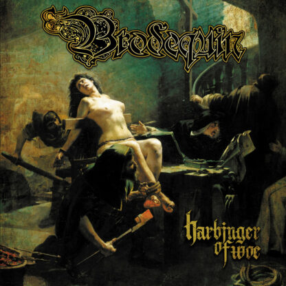 BRODEQUIN Harbinger Of Woe - Vinyl LP (transparent red black)