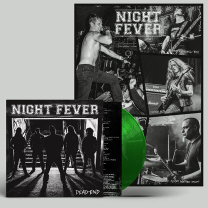NIGHT FEVER Dead End - Vinyl LP (transparent green)