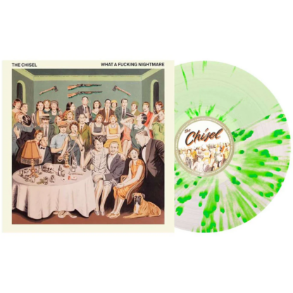 THE CHISEL What A Fucking Nightmare - Vinyl LP (half coke bottle half milky clear neon green splatter)