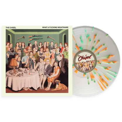 THE CHISEL What A Fucking Nightmare - Vinyl LP (milky clear halloween orange mint olive splatter)