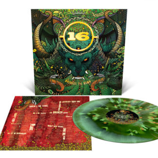 16 Bridges To Burn - Vinyl LP (doublemint green swamp green merge doublemint green swamp green halloween orange splatter)