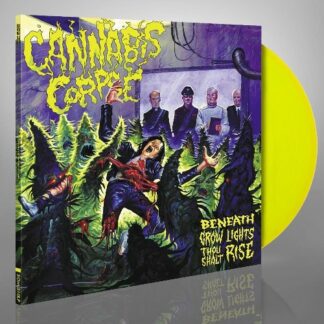 CANNABIS CORPSE Beneath Grow Lights Thou Shalt Rise - Vinyl LP (neon yellow)